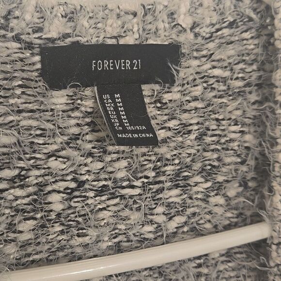 Forever 21 Gray Open Front Cardigan - Picture 2 of 7